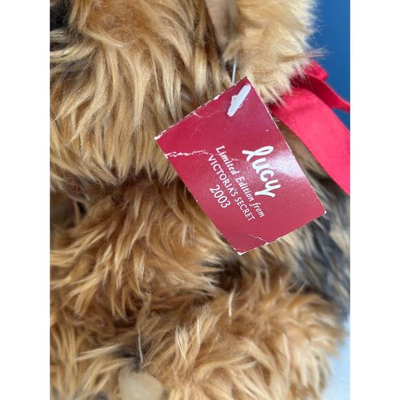 Victoria's Secret Limited Edition Vintage 2003 Max and Lucy Stuffed Puppies - Picture 4 of 6